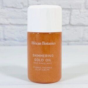 NEW SEALED African Botanics Shimmering Gold Oil Ethereal Radiance Body Face 2oz